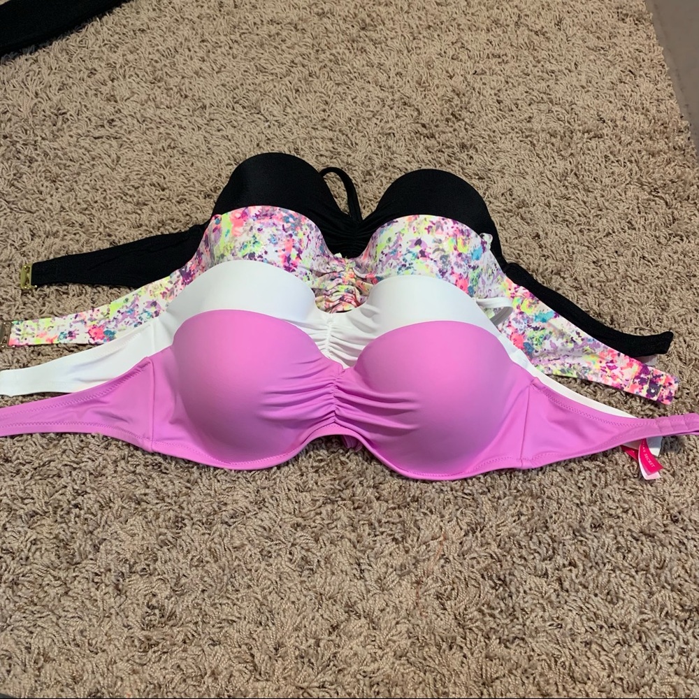 Set of 4 (four) bathing suit tops EUC